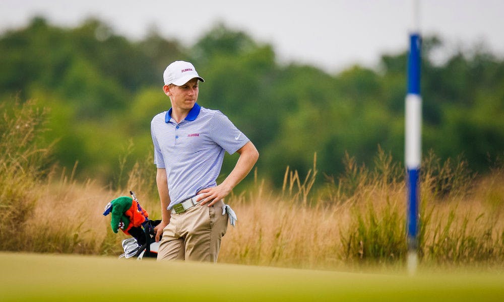 <p dir="ltr"><span>Sophomore John Axelsen led the Gators with a score of 4 over, tying him for 14th place on the first day of</span> the Robert Kepler Intercollegiate.</p>
<p><span>&nbsp;</span></p>
<p><span>&nbsp;</span></p>