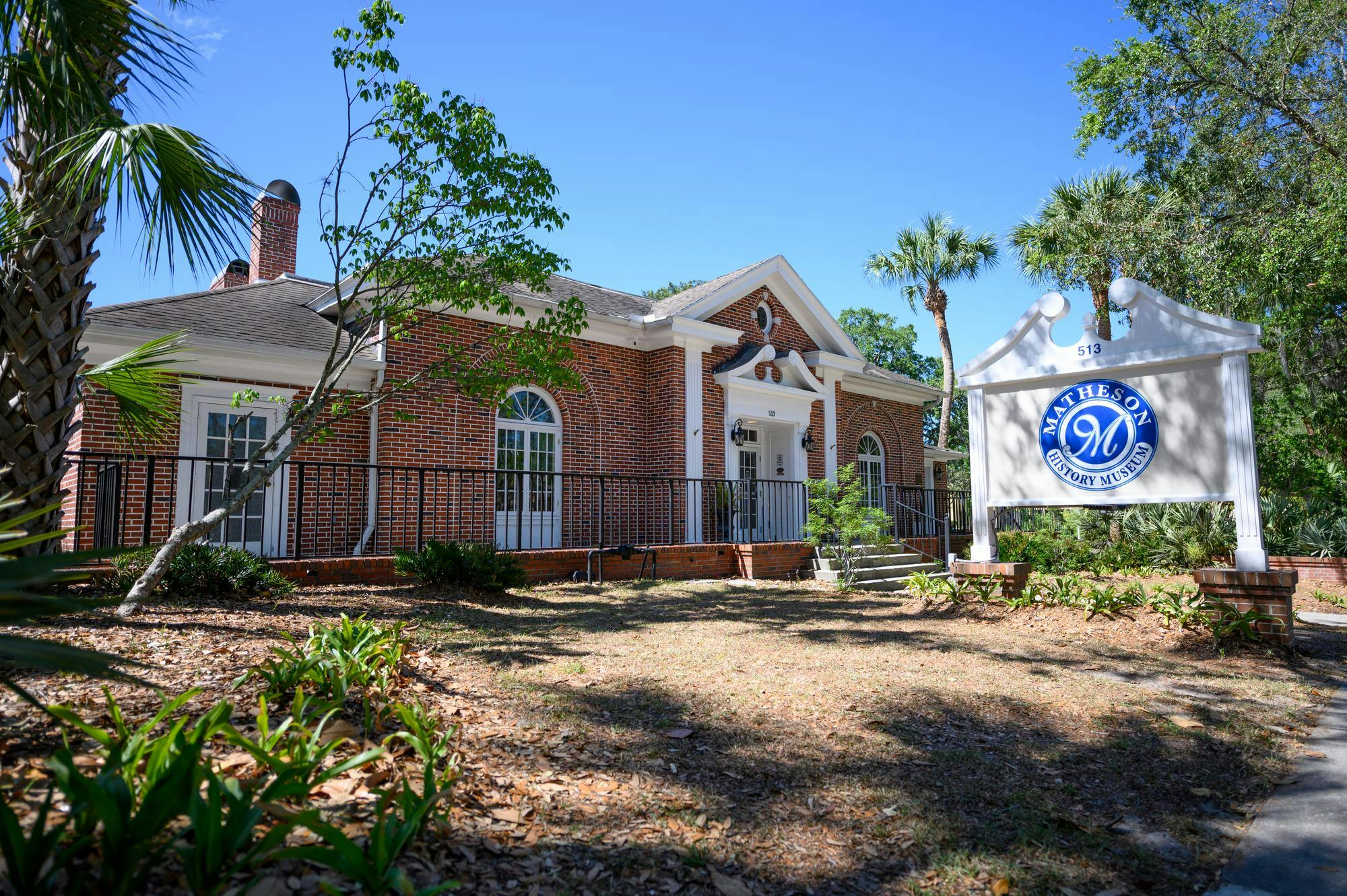 The Matheson History Museum on East University Avenue, Sunday, April 12, 2026, in Gainesville, Fla.