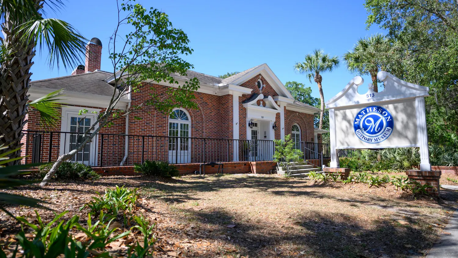 The Matheson History Museum on East University Avenue, Sunday, April 12, 2026, in Gainesville, Fla.