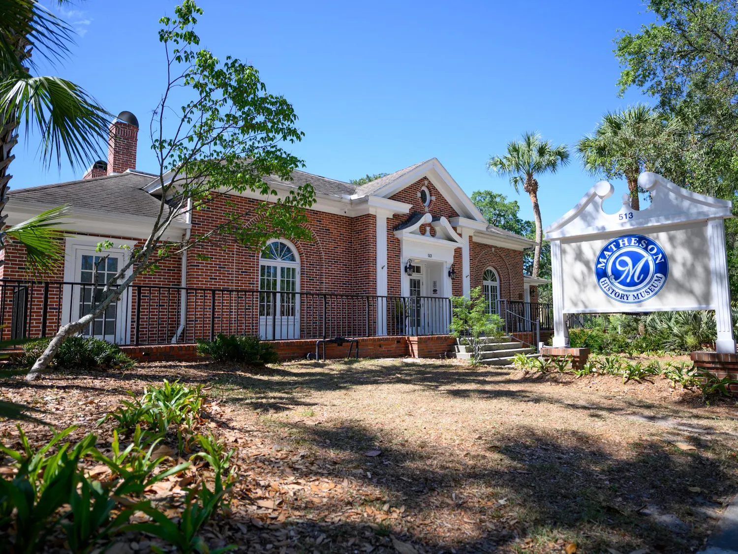The Matheson History Museum on East University Avenue, Sunday, April 12, 2026, in Gainesville, Fla.