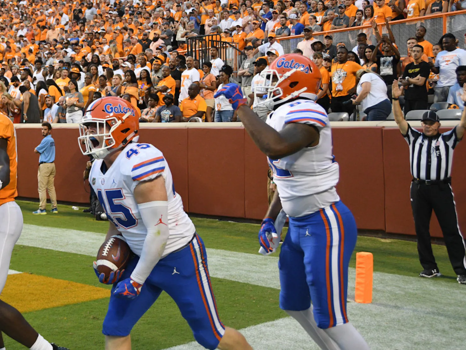 Tight end R.J. Raymond said he eschewed his usual quiet tendencies after Saturday's 38-17 loss to Missouri. "You gotta play for so much more," he said.