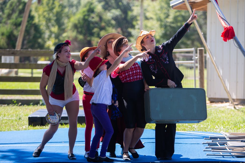 The Two Hawk Country Circus is celebrating ten years with a socially distanced show featuring flying trapeze acts, ragtime-style music and more. 