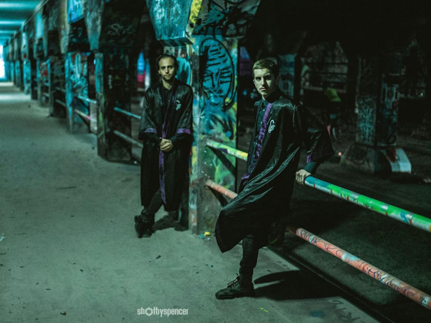 After getting their start in Gainesville in 2012, the now Atlanta-based duo Bells and Robes returns to town this week.