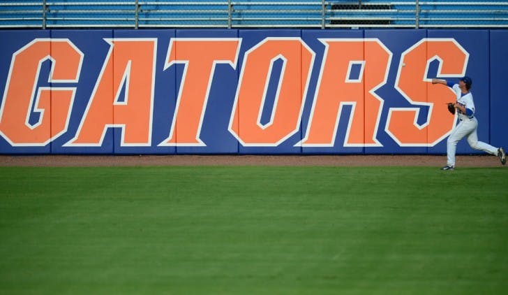 Jonathon Crawford warms up before throwing a no-hitter Friday night against Bethune-Cookman. He struck out five batters and walked one.