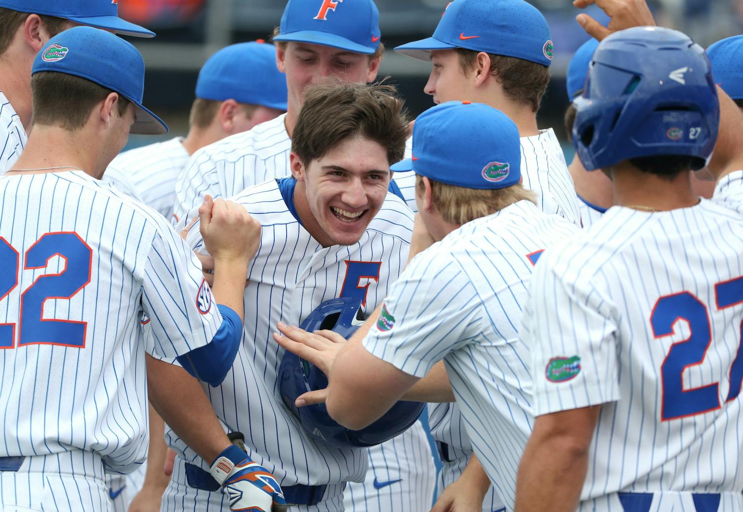 Jacob Young extended his hitting streak to 24 as UF defeated Sanford 8-4.