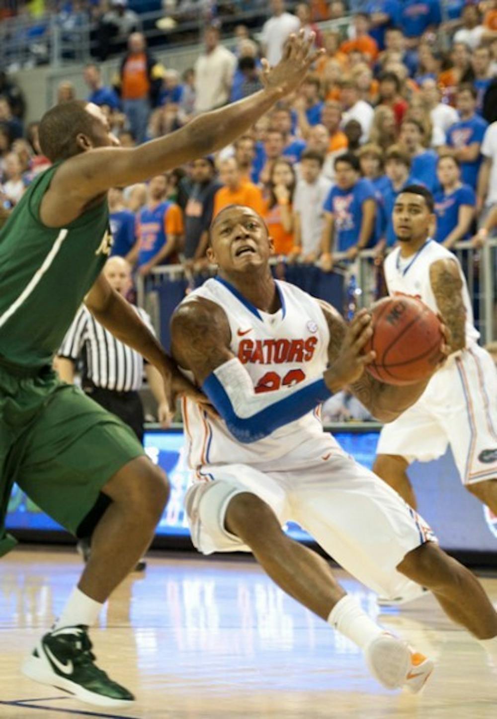 <p>Freshman guard Brad Beal has been held to one 3-pointer or fewer in five of seven games.</p>