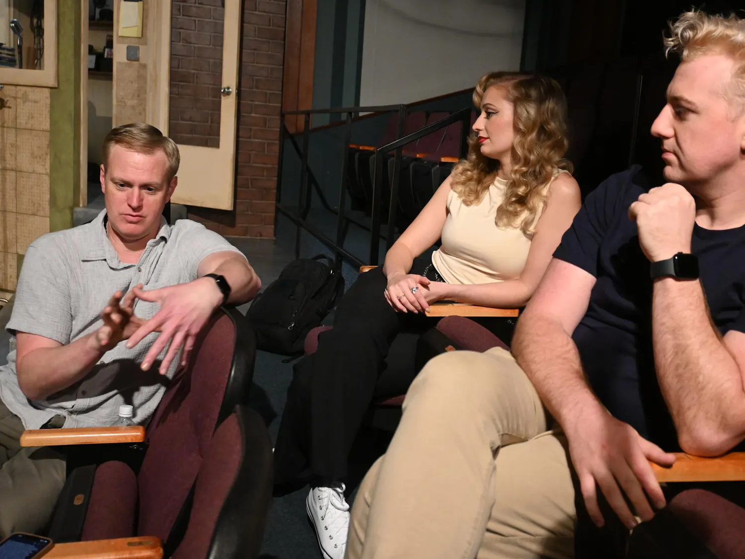 Actors Eric Loscheider, Caroline Hanks and Brady Wease discuss their roles in the show "Million Dollar Quartet", which is the final show of the Hippodrome's 2025-2026 season.