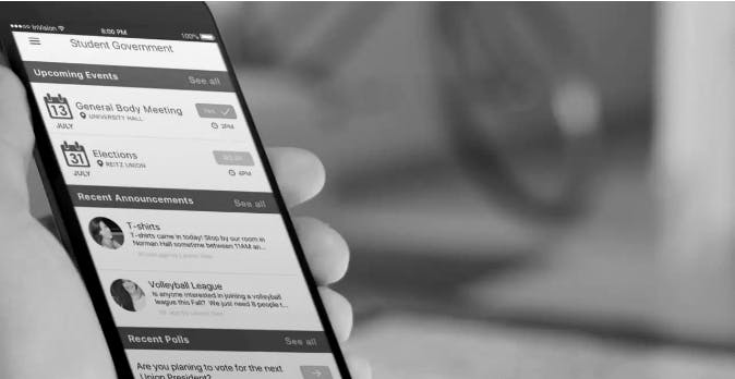 


Pictured is a depiction of the Agora app on a smartphone.&nbsp;


