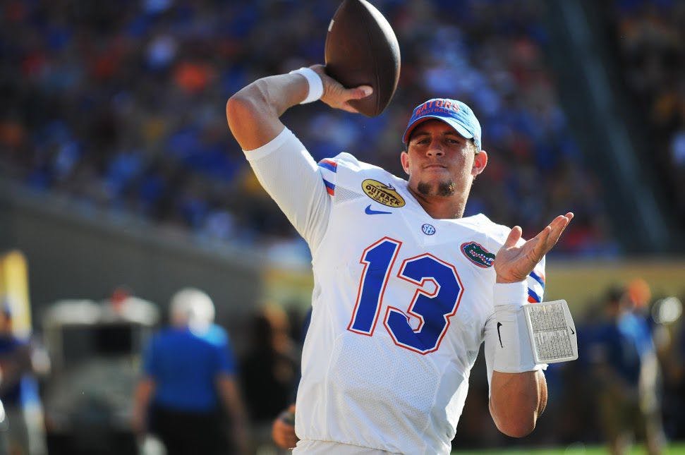 Feleipe Franks was named Florida's starting quarterback on Wednesday. The redshirt freshman will play in his first career game on Saturday against Michigan.