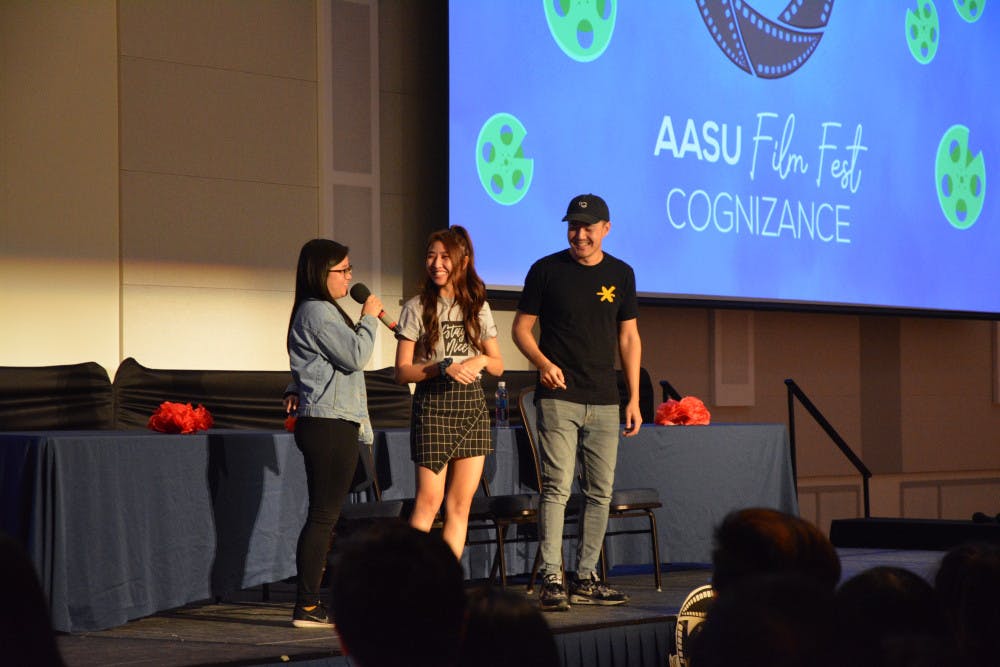 <p>Wong Fu Productions spoke at AASU's first ever film festival.</p>