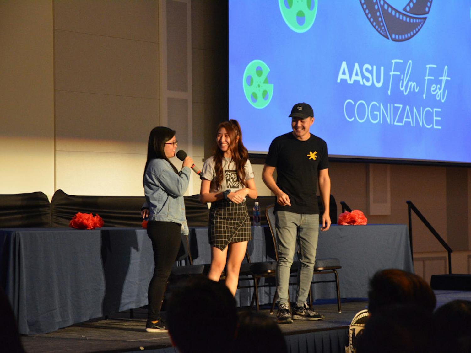 Wong Fu Productions spoke at AASU's first ever film festival.