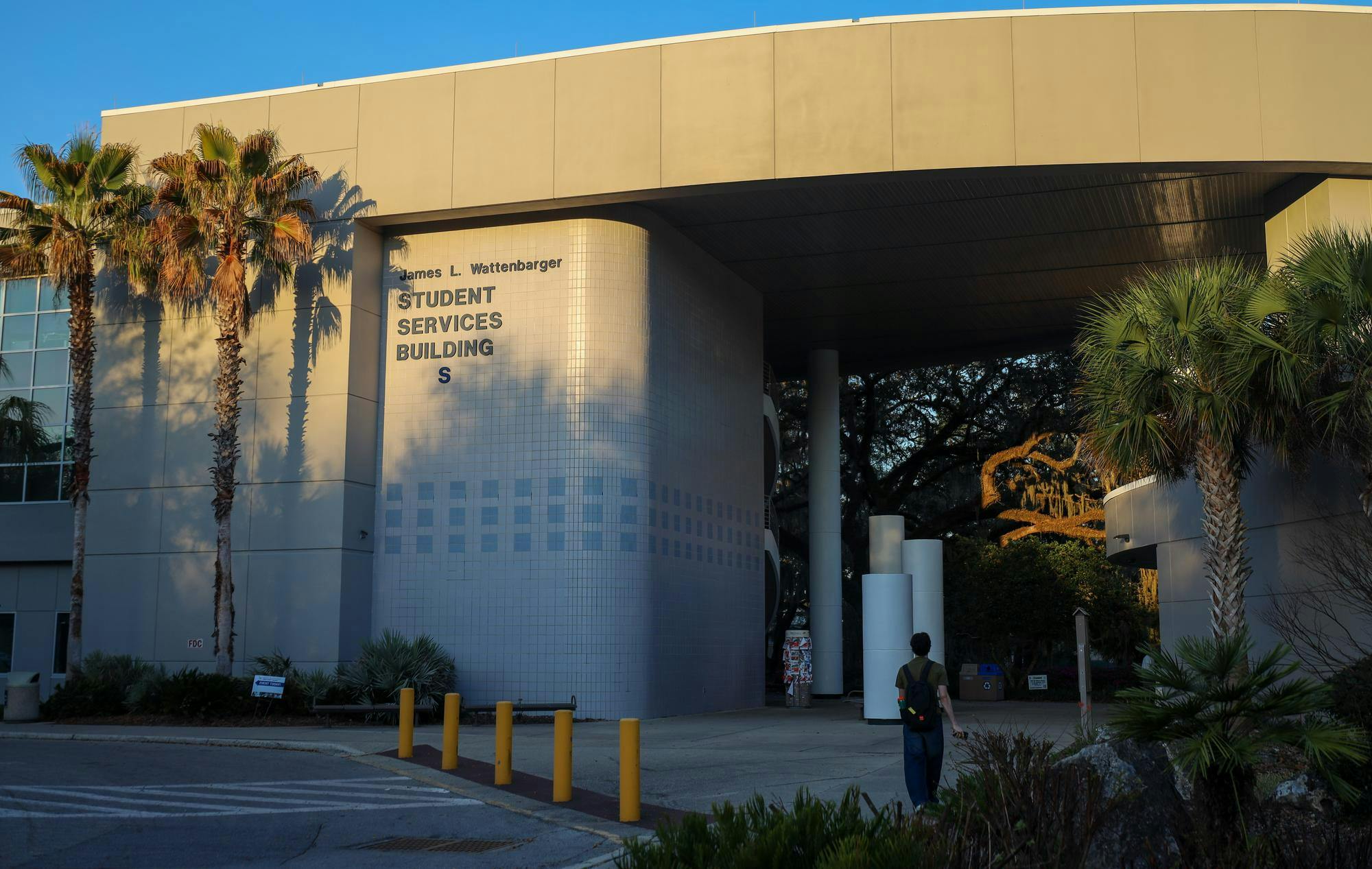 The James L. Wattenbarger Student Services Building houses financial aid at Santa Fe College, Tuesday March 10, 2026, in Gainesville, Fla.
