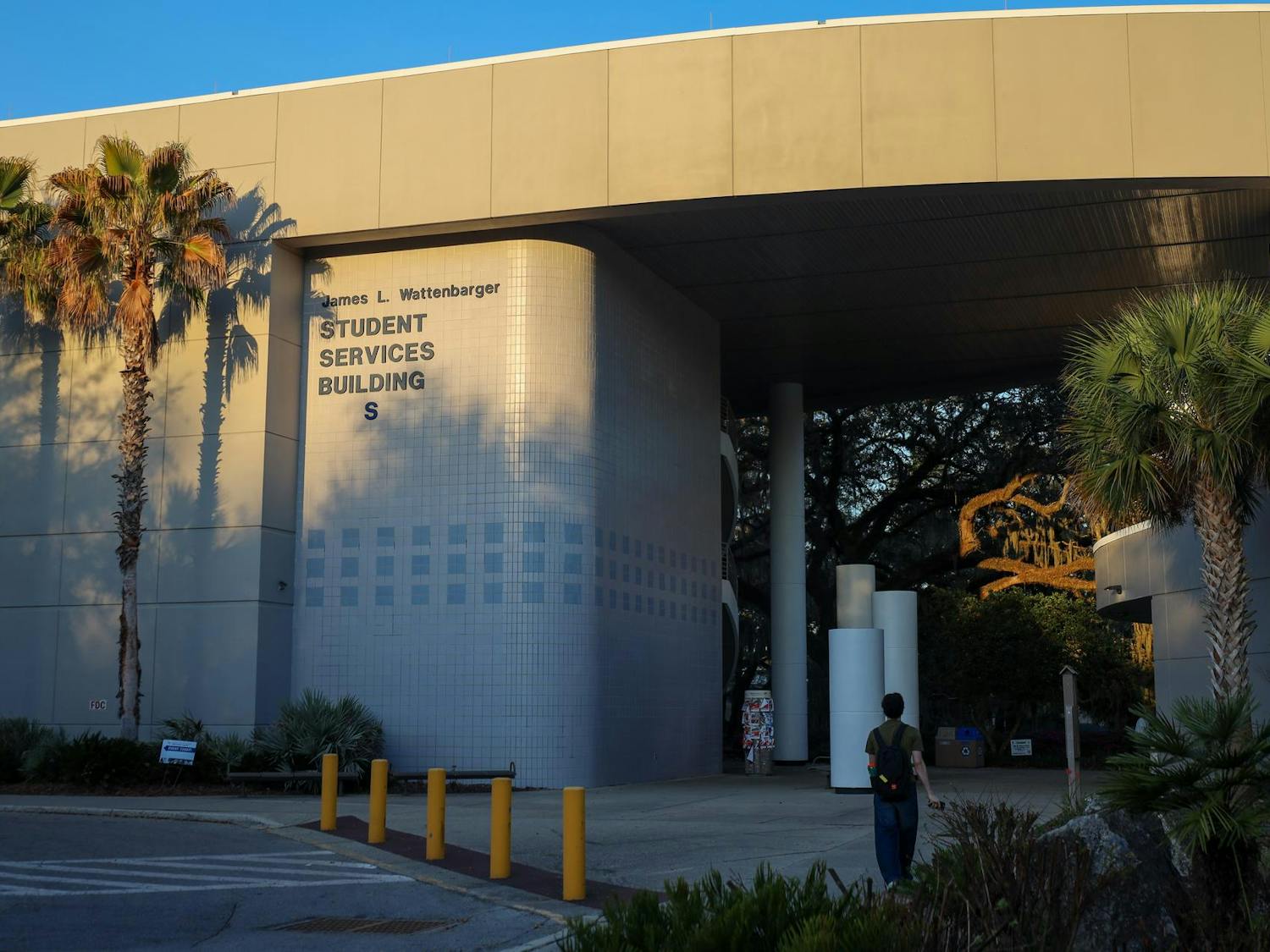 The James L. Wattenbarger Student Services Building houses financial aid at Santa Fe College, Tuesday March 10, 2026, in Gainesville, Fla.