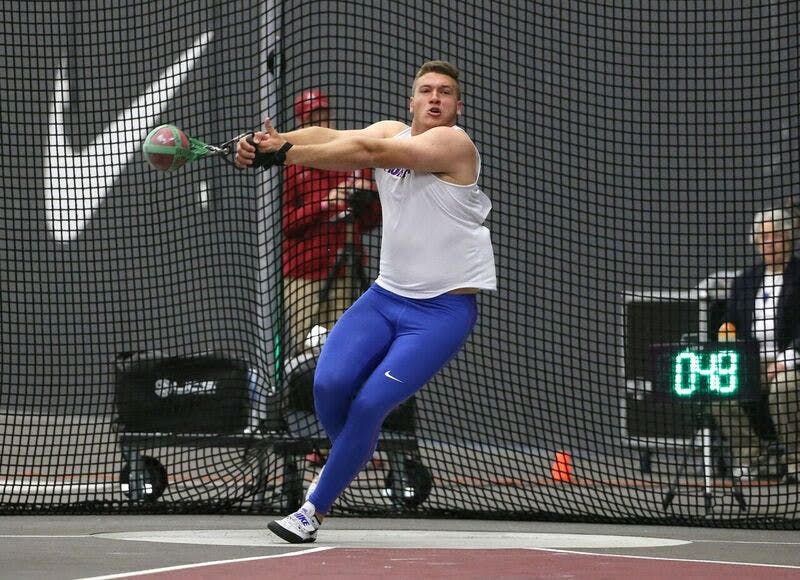 UF thrower AJ McFarland knows the importance of every meet, regardless of when it occurs.&nbsp;“I want to treat every meet like the postseason," he said.
&nbsp;