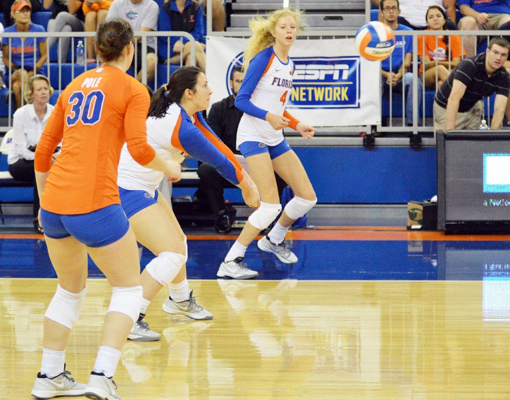 <p>The Florida volleyball team will face Georgia tonight and Texas A&amp;M Sunday</p>