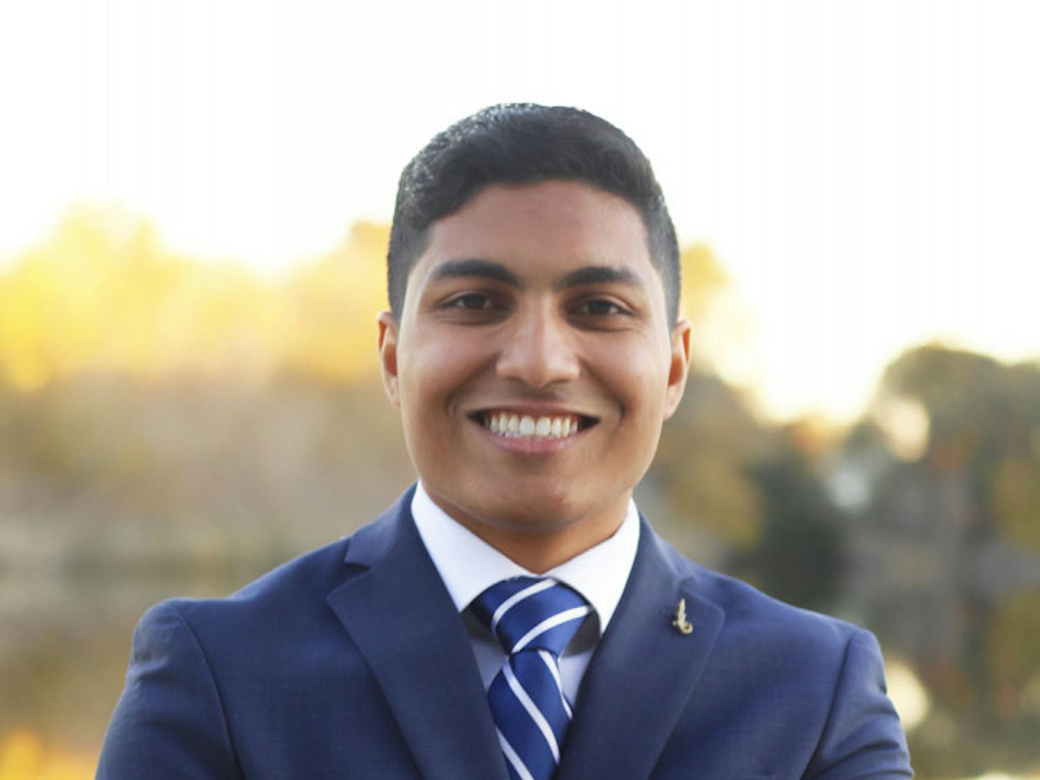 Hammaad Saber is a 22-year-old UF industrial and systems engineering senior running for Student Body vice president with Access Party.Saber currently serves as a senator for the College of Engineering. He served on the Rules and Ethics Committee, was an Innovation Academy ambassador and has interned as a consultant analyst for The Walt Disney Co. Saber was a First Year Florida peer leader and peer mentor, and he is also the networking director of the Institute of Industrial Engineers. He also founded, and is the president of, IA Leadership Enhancement and Development. He said he wants to apply past experiences to the vice presidential role.“I will do everything I can to make sure that the students’ voice are heard, and if a student has a concern, if a student wants an event, I want to make sure that’s reality,” he said. “I have a huge skill set and I’m itching to use it.”