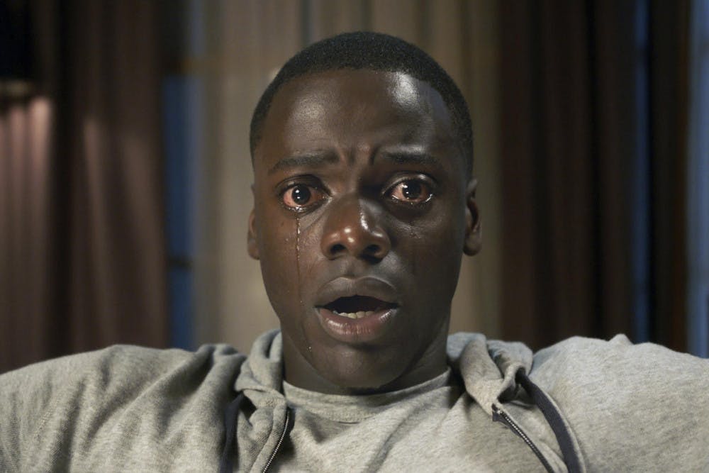 <p>This image released by Universal Pictures shows Daniel Kaluuya in a scene from, "Get Out." (Universal Pictures via AP)</p>