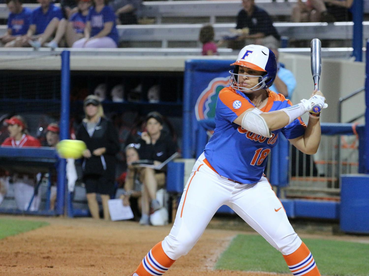Amanda Lorenz scorched another home run on Thursday against Alabama.