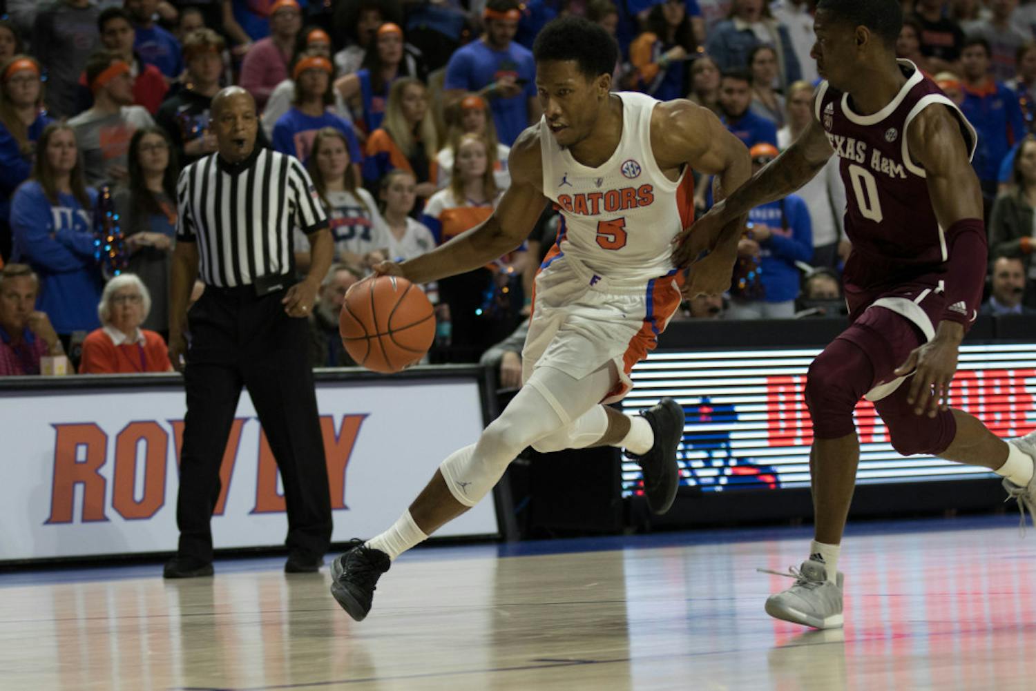 Guard KeVaughn Allen became the first Gator this season to score at least 20 points when he dropped 31 against Texas A&amp;M on Tuesday. "It's two games in a row where he's just been aggressive, confident," coach Mike White said. 