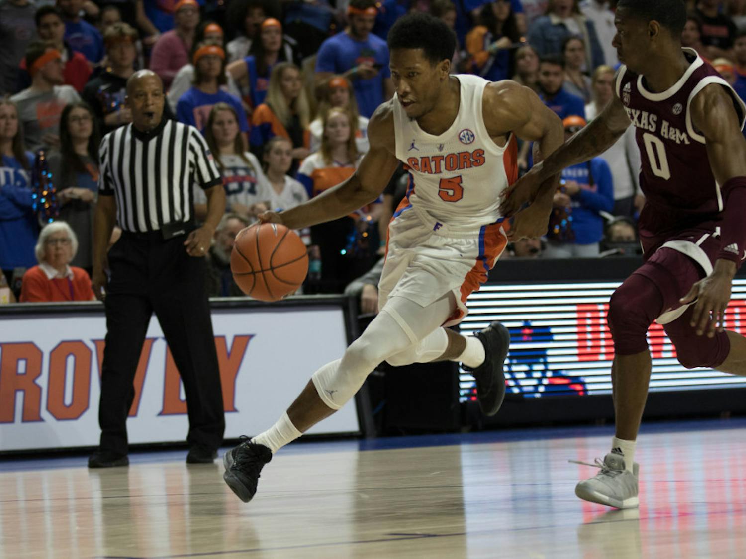 Guard KeVaughn Allen became the first Gator this season to score at least 20 points when he dropped 31 against Texas A&M on Tuesday. "It's two games in a row where he's just been aggressive, confident," coach Mike White said.