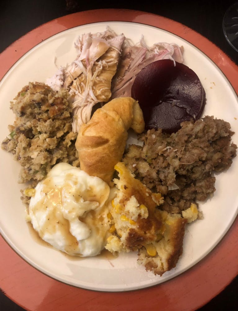 Reagan Hollan's Thanksgiving plate
&nbsp;