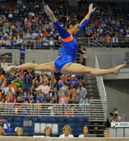 Florida junior gymnast Marissa King said the Gators are not concentrating on their newfound No. 1 ranking, instead choosing to use that as motivation to continue improving.