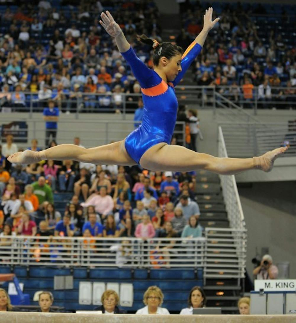 <p>Florida junior gymnast Marissa King said the Gators are not concentrating on their newfound No. 1 ranking, instead choosing to use that as motivation to continue improving.</p>