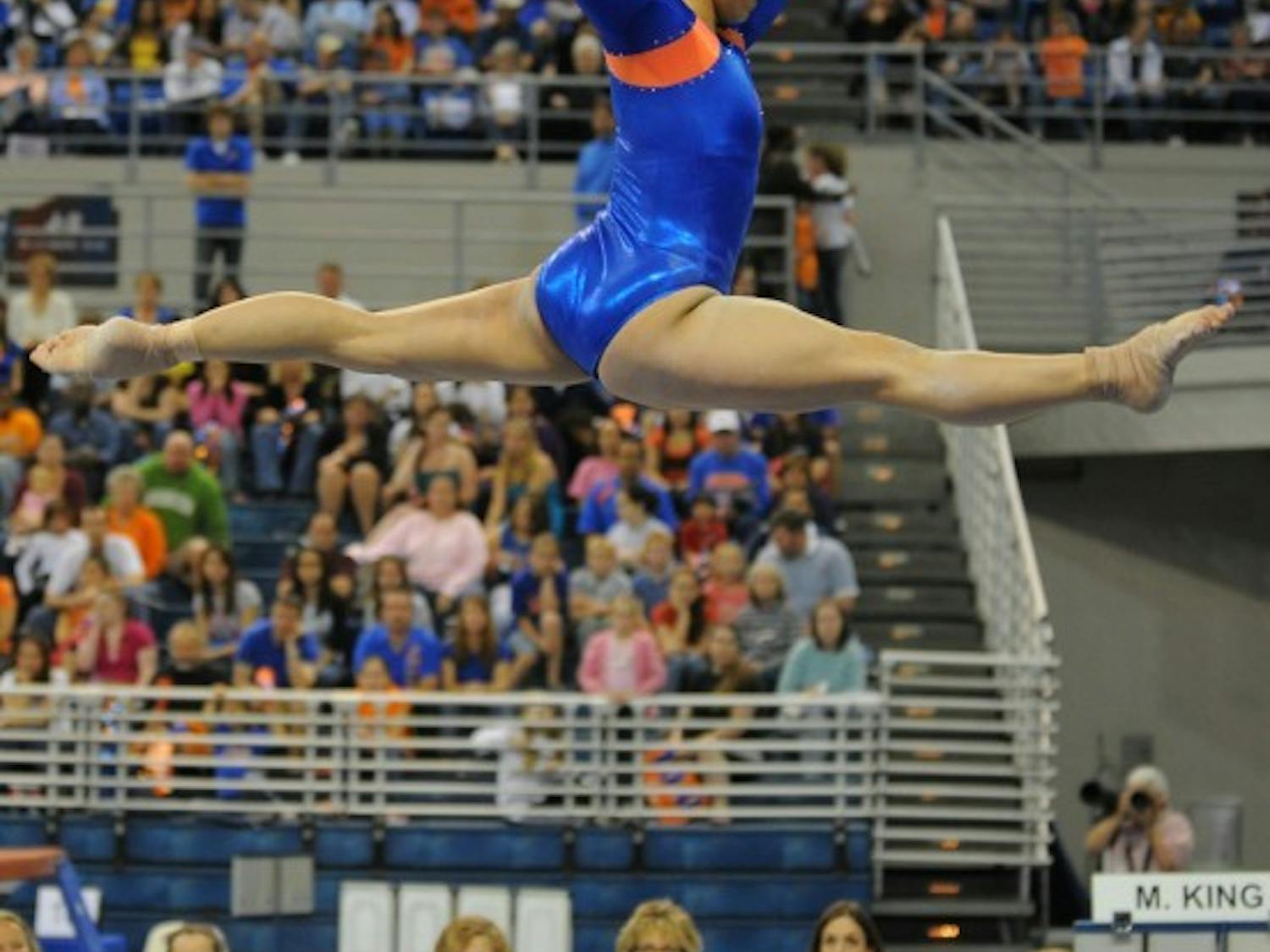 Florida junior gymnast Marissa King said the Gators are not concentrating on their newfound No. 1 ranking, instead choosing to use that as motivation to continue improving.