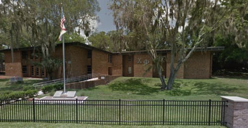 UF Chi Phi house, which is on interim suspension following allegations of hazing.&nbsp;