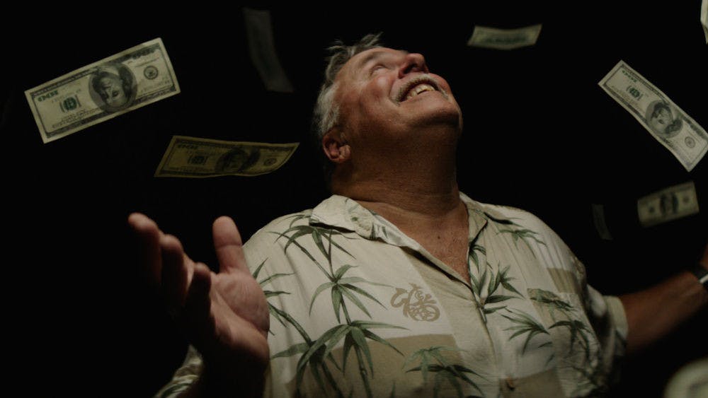 “The Legend of Cocaine Island” allows viewers and local residents to picture what it would be like if they came into dirty money.