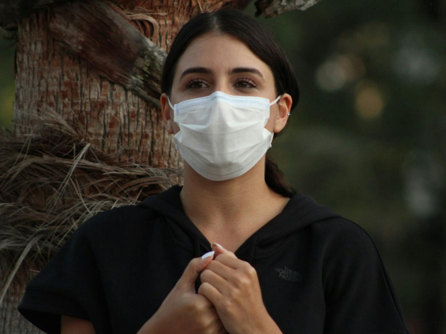Gainesville residents held a candlelight vigil for Beirut on Aug. 7 on the steps of City Hall. There, they honored the more than 130 people who died in a massive explosion in Beirut on Aug. 4 and sought to bring attention to the political plight of Lebanese people.
"They destroyed our country," one attendee said. "Those politicians have to go. They’ve destroyed our country for a long time.”
