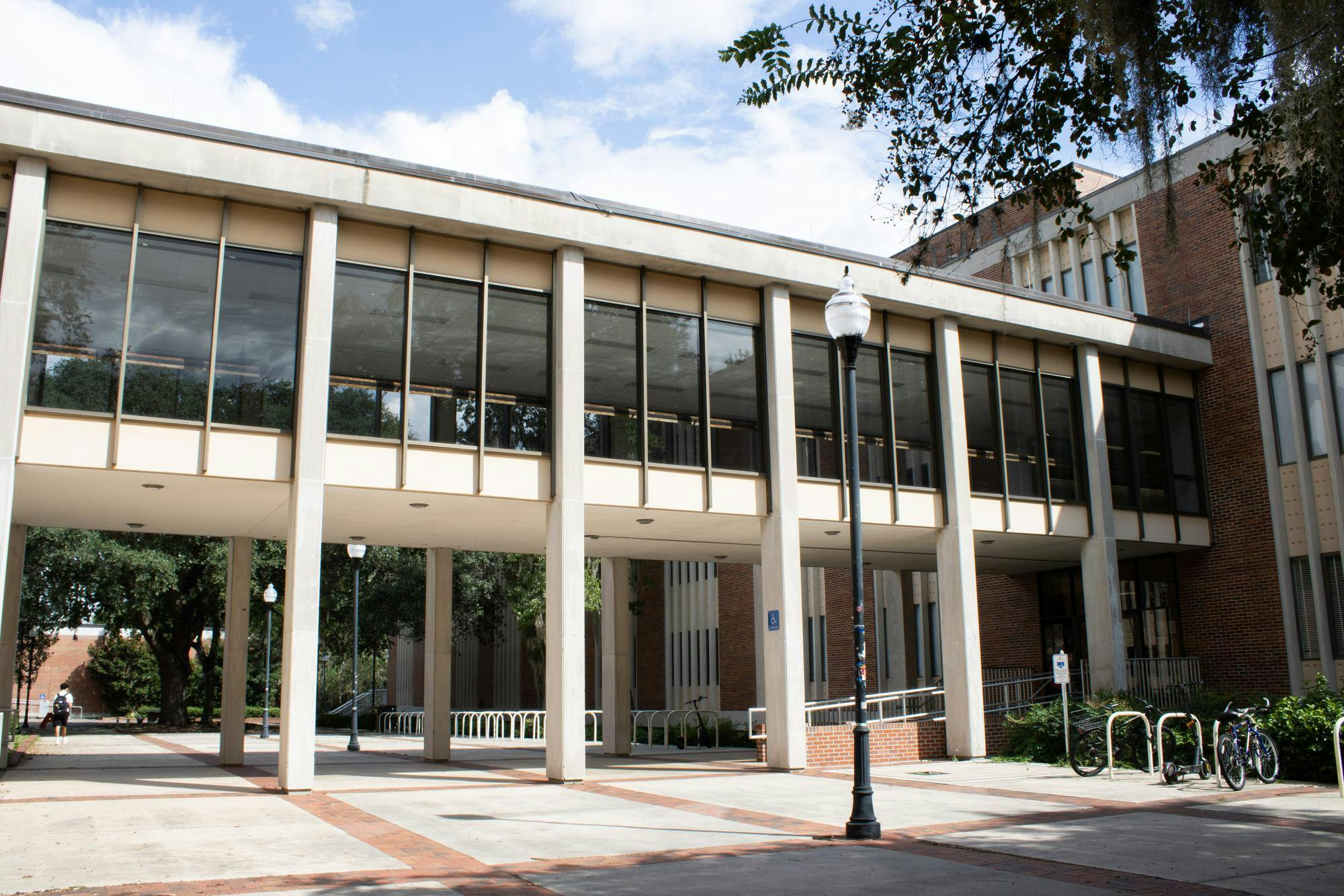 The College of the Arts Building at the University of Florida, Saturday, Sept. 19, 2026, in Gainesville, Fla.
