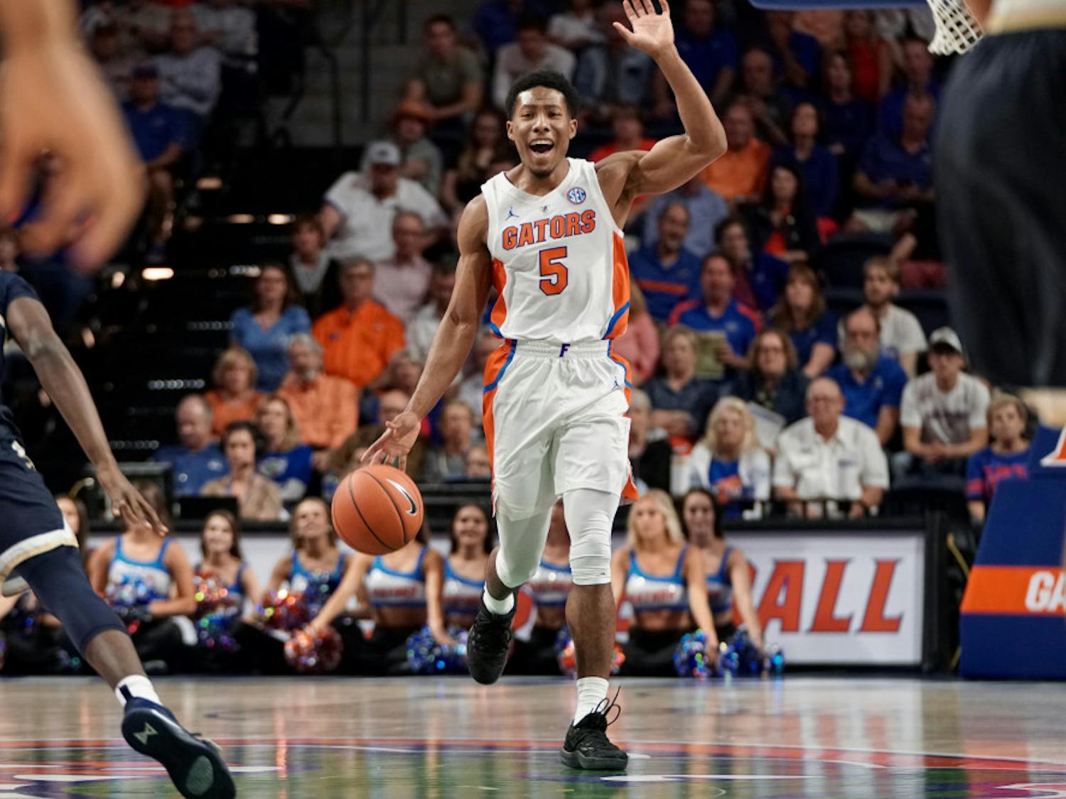 Senior guard KeVaughn Allen went 6-of-11 from the field for 14 points on Friday against Charleston Southern. He went 0-for-4 in the season-opener against FSU.