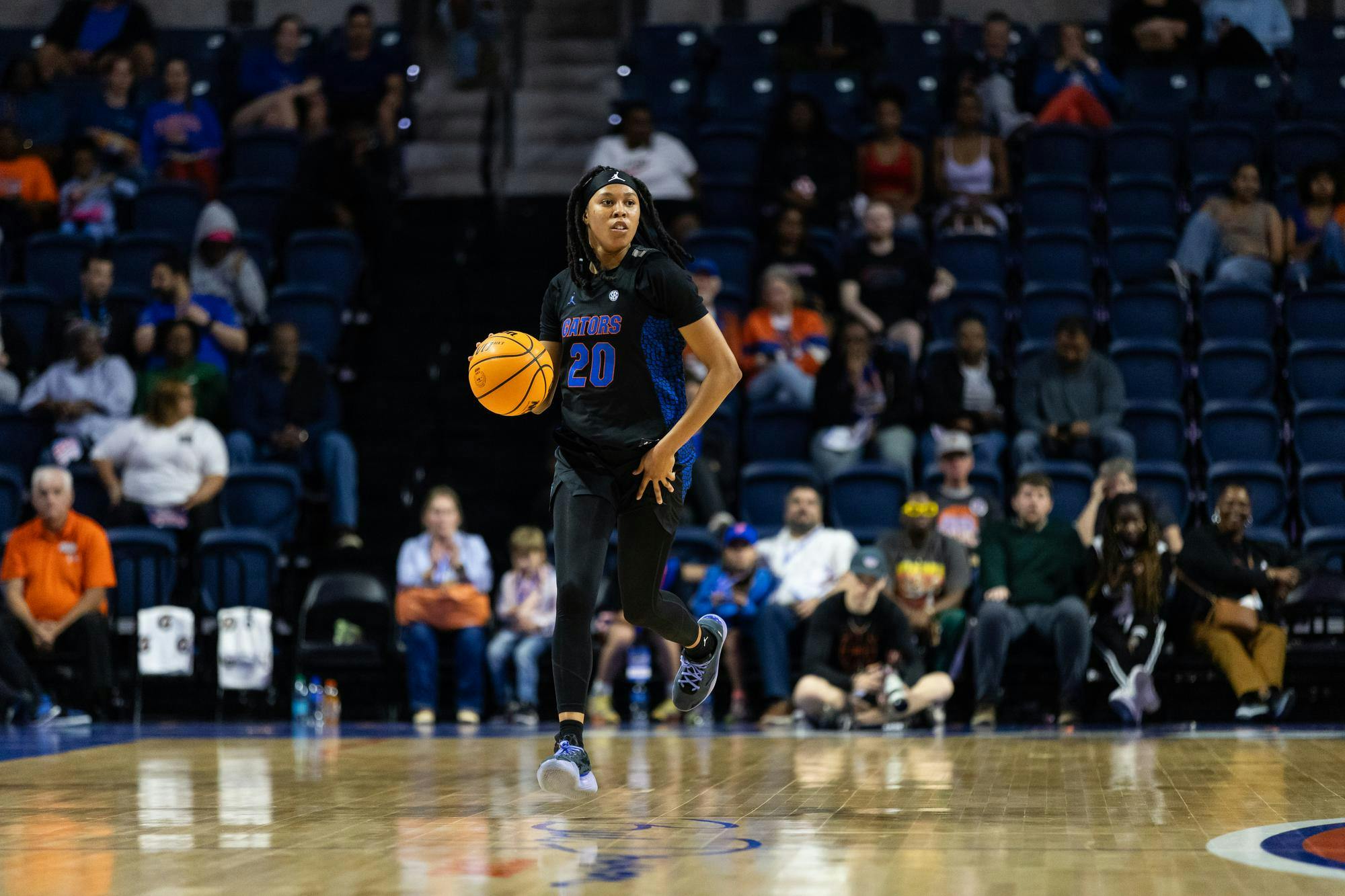 University of Florida Gators Women’s Basketball plays against the Oklahoma Sooners for their senior night on Thursday, Feb. 27th, 2025.
