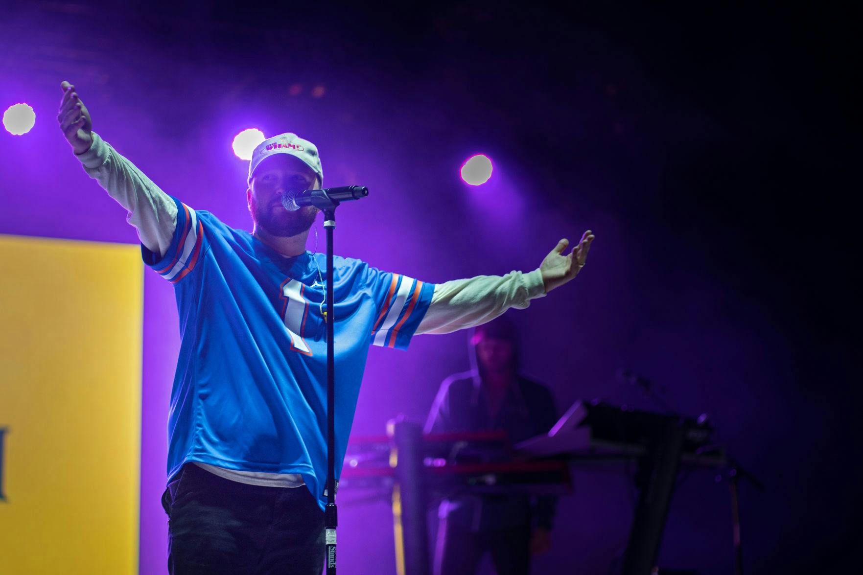 Quinn XCII, a singer and songwriter known for using a blend of different musical genres, opens his arms Friday night at Flavet Field as the headlining artist for the UF Student Government Productions Fall concert.&nbsp;