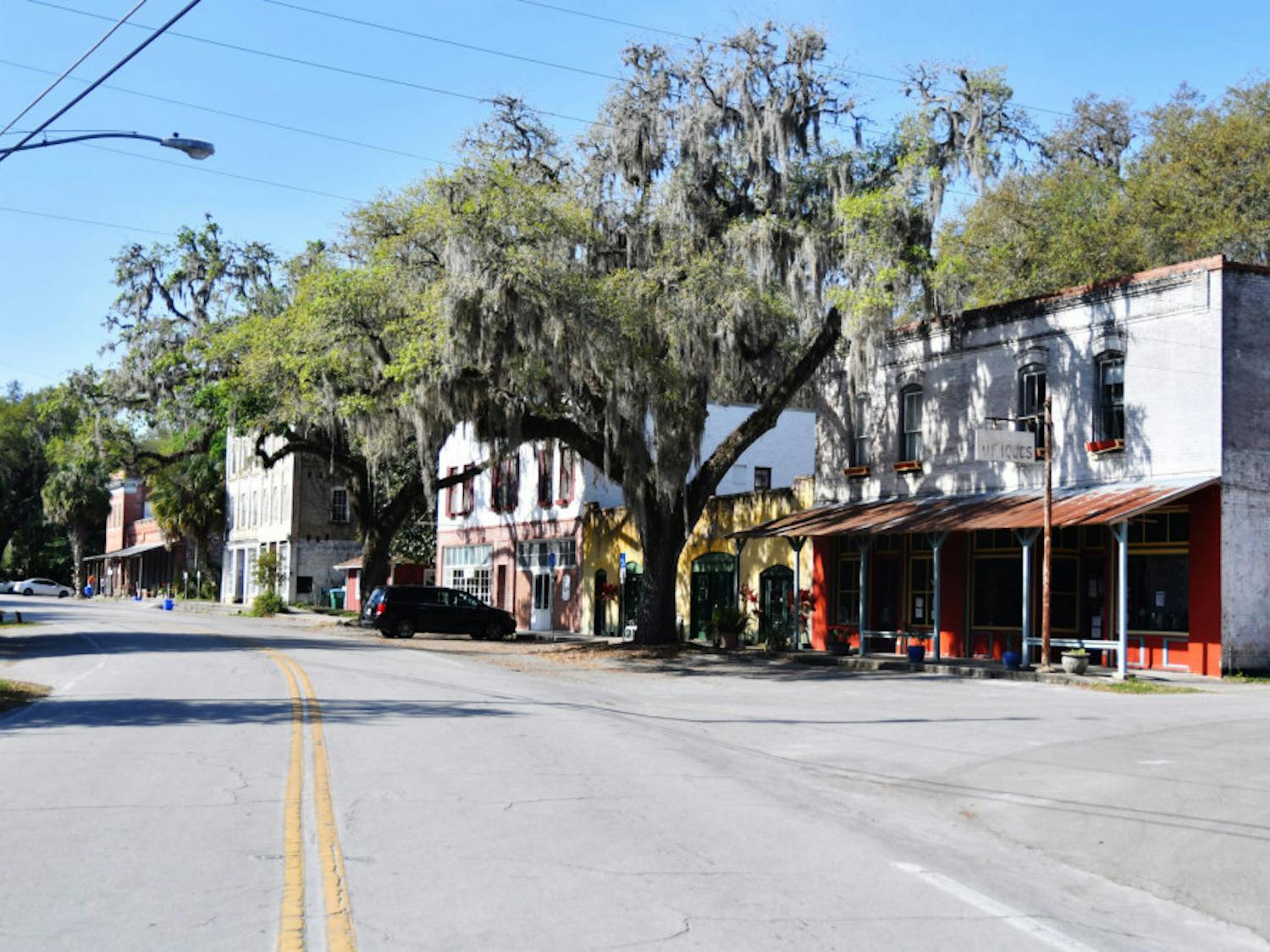 Micanopy's downtown area
