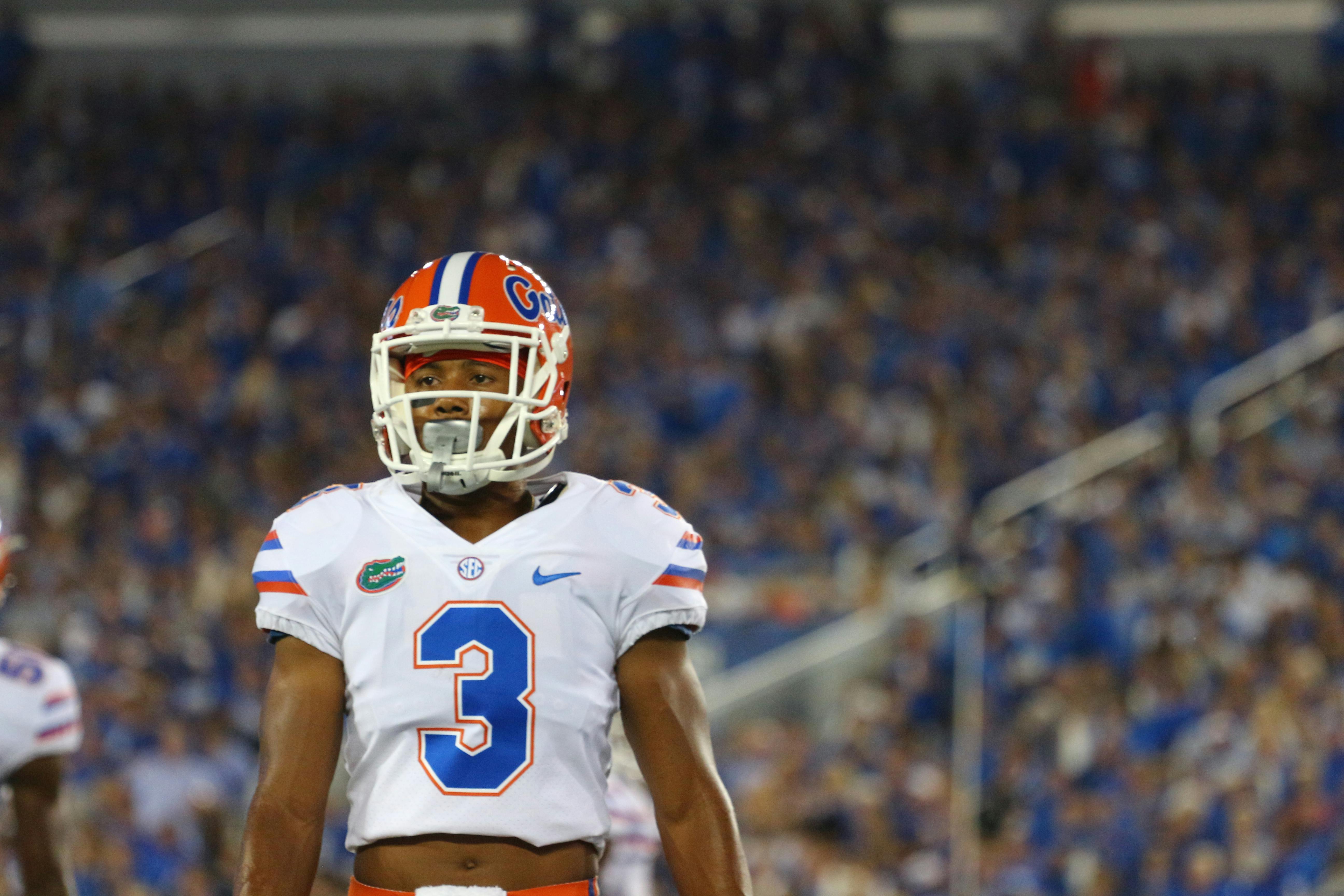 Sophomore Marco Wilson led the Gators with 10 pass breakups last season. 