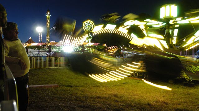 After a hiatus in 2010 because of unpaid debts, the Alachua County Fair has returned this year. The fair will continue through Saturday at the Alachua County Fairgrounds on Northeast 39th Avenue.