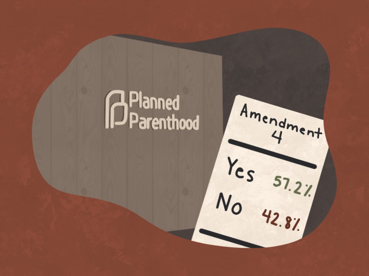 Individuals react to Amendment 4.