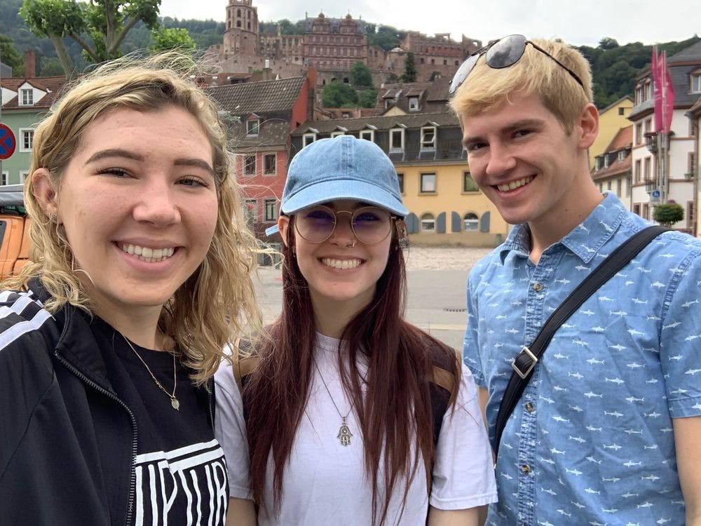 Kelly Cavaliere currently studying abroad for 6 months in Germany at the Universität Mannheim.