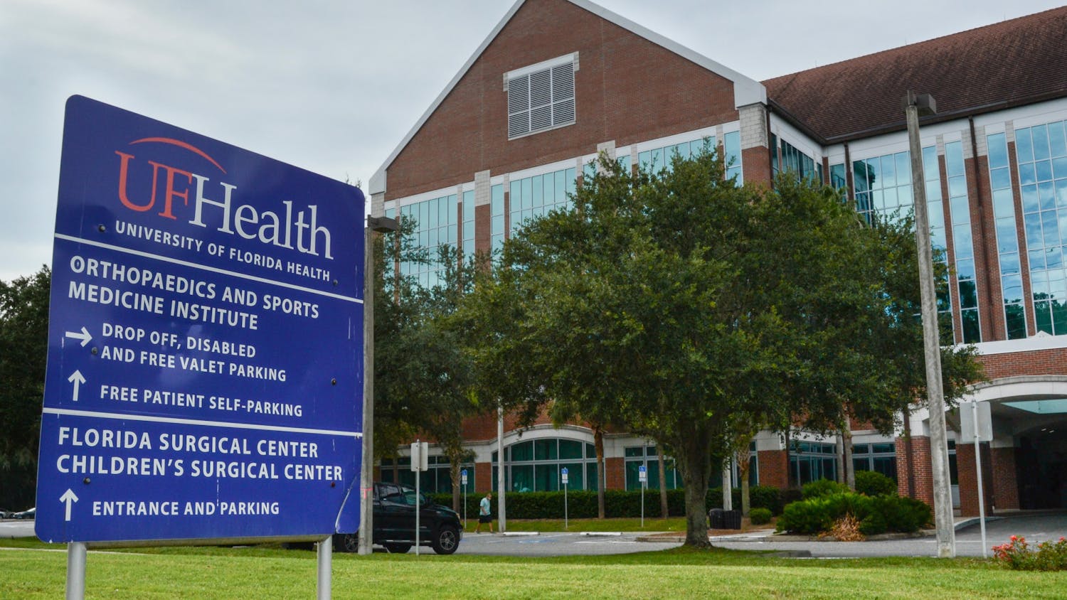 The UF Health Orthopaedics ans Sports Medicine Institute, located at 3450 SW Hull Road on Tuesday, July 27, 2021. The building, which houses comprehensive rehabilitation services, is one of many UF College of Medicine ventures operating under the new department of physical medicine and rehabilitation, the college’s first new clinical department in 30 years.