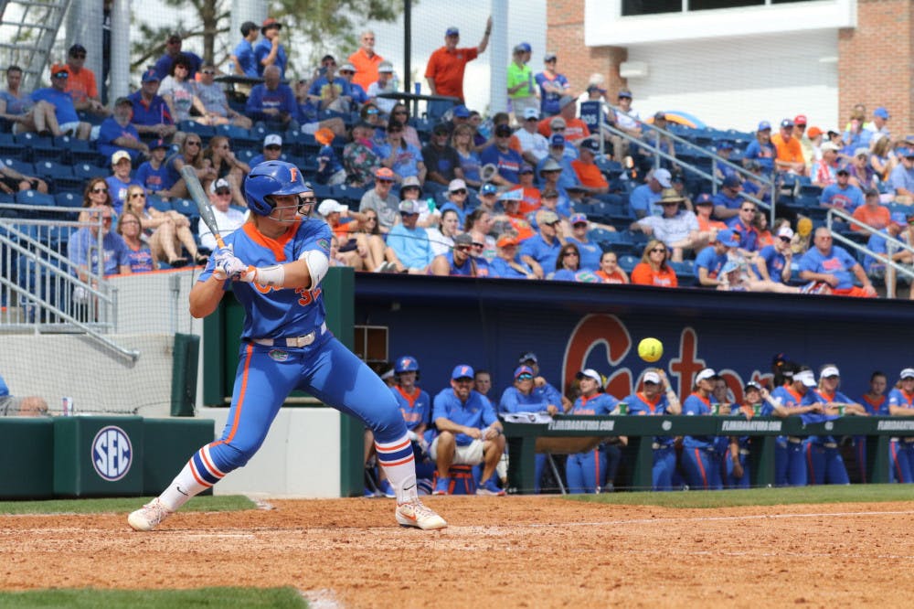 <p dir="ltr"><span>UF catcher Kendyl Lindaman had four home runs and nine RBIs over the weekend in two games against Mercer.</span></p>
<p><span>&nbsp;</span></p>