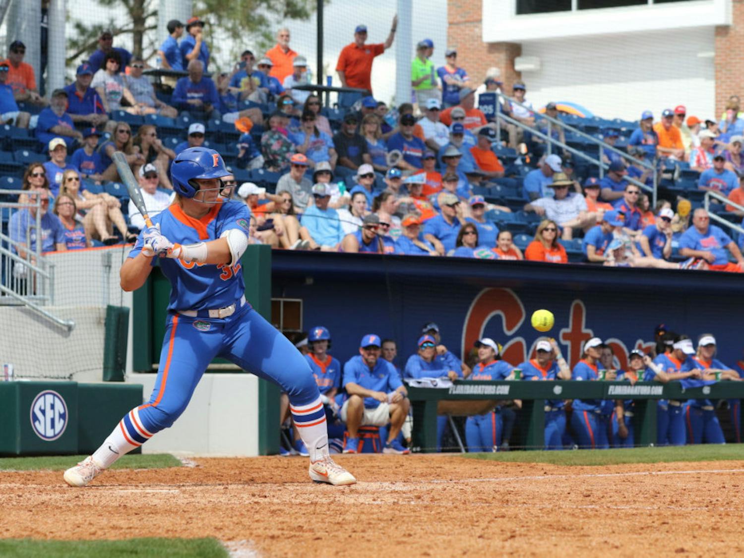 UF catcher Kendyl Lindaman had four home runs and nine RBIs over the weekend in two games against Mercer.
&nbsp;
