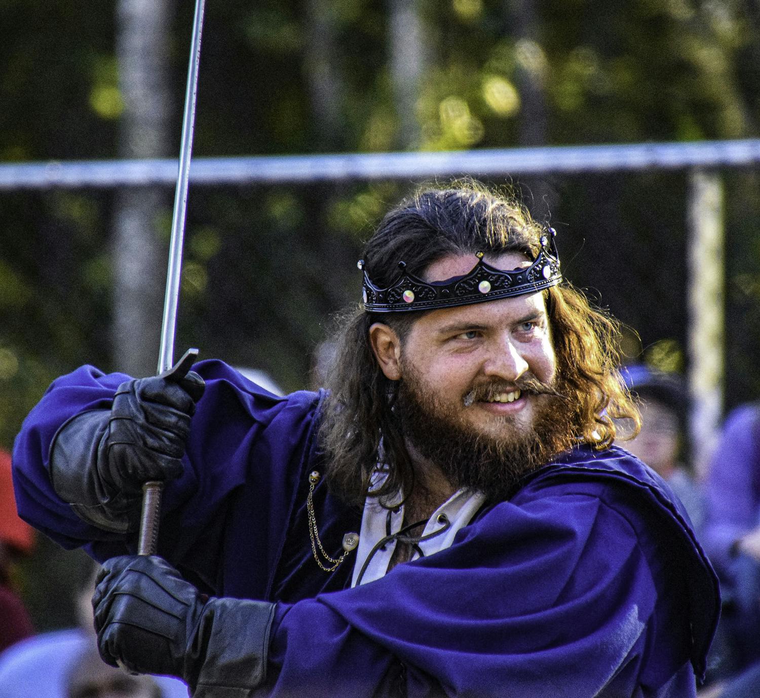 This year marks the Gainesville Hoggetowne Medieval Faire’s 34th anniversary. The multi-day event draws in tens of thousands of people, and was so popular that organizers added an extra weekend this year to help with overcrowding. Visitors can eat fried fair food, buy from over 160 merchants, watch people fight with swords and more. 