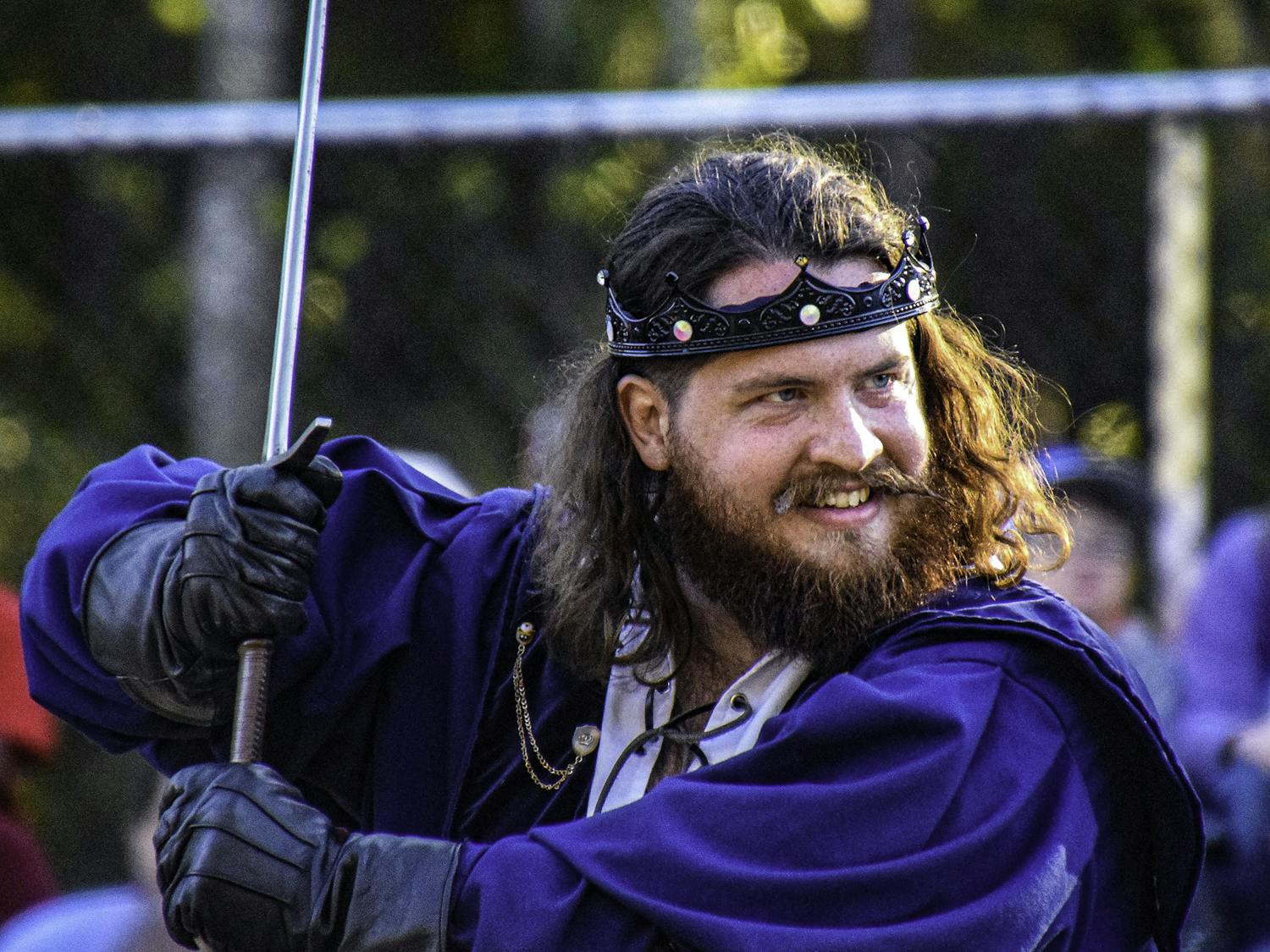 This year marks the Gainesville Hoggetowne Medieval Faire’s 34th anniversary. The multi-day event draws in tens of thousands of people, and was so popular that organizers added an extra weekend this year to help with overcrowding. Visitors can eat fried fair food, buy from over 160 merchants, watch people fight with swords and more.