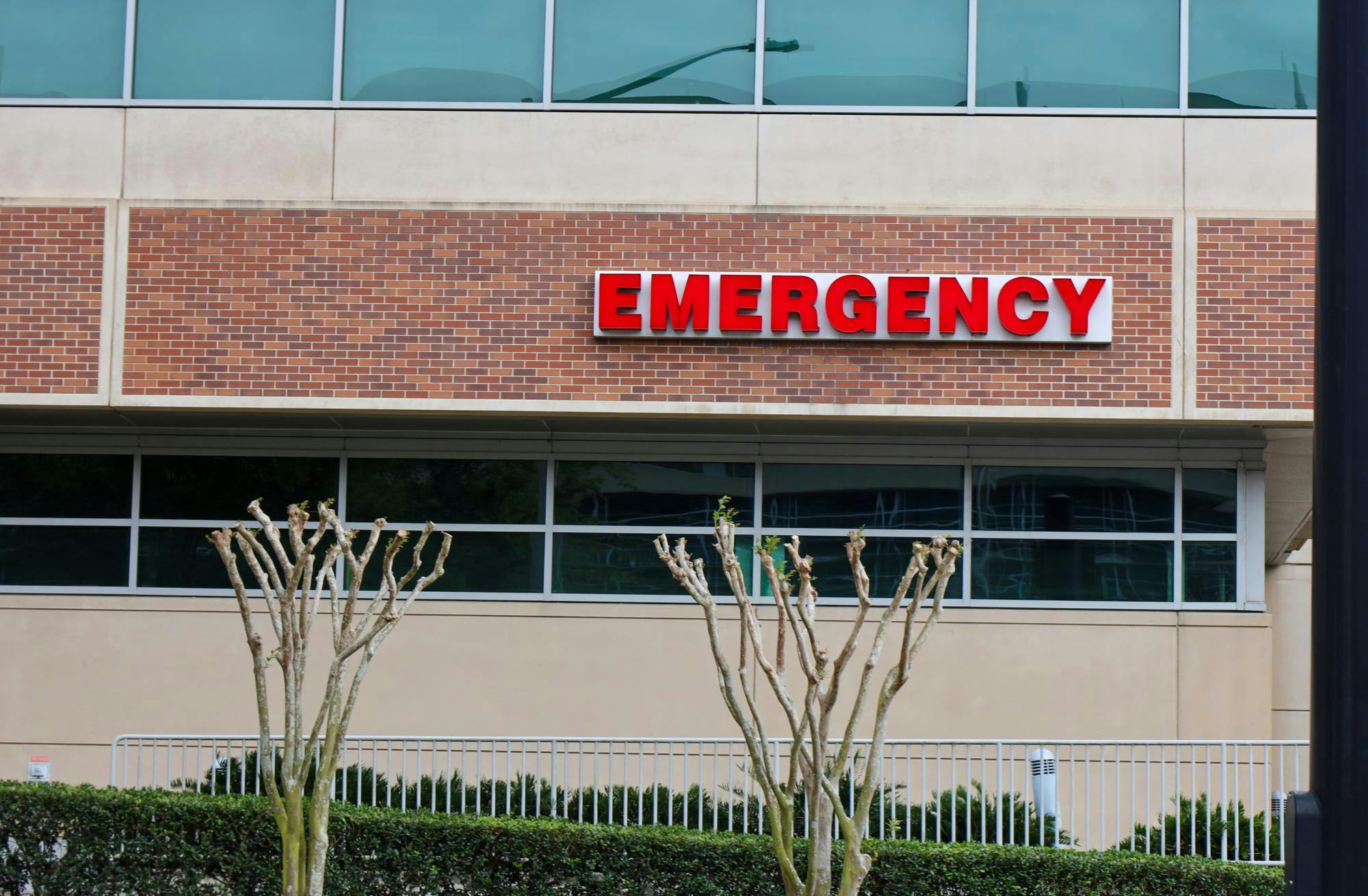 The UF Health Shands Emergency Room, Sunday, March 29, 2026, in Gainesville, Fla.