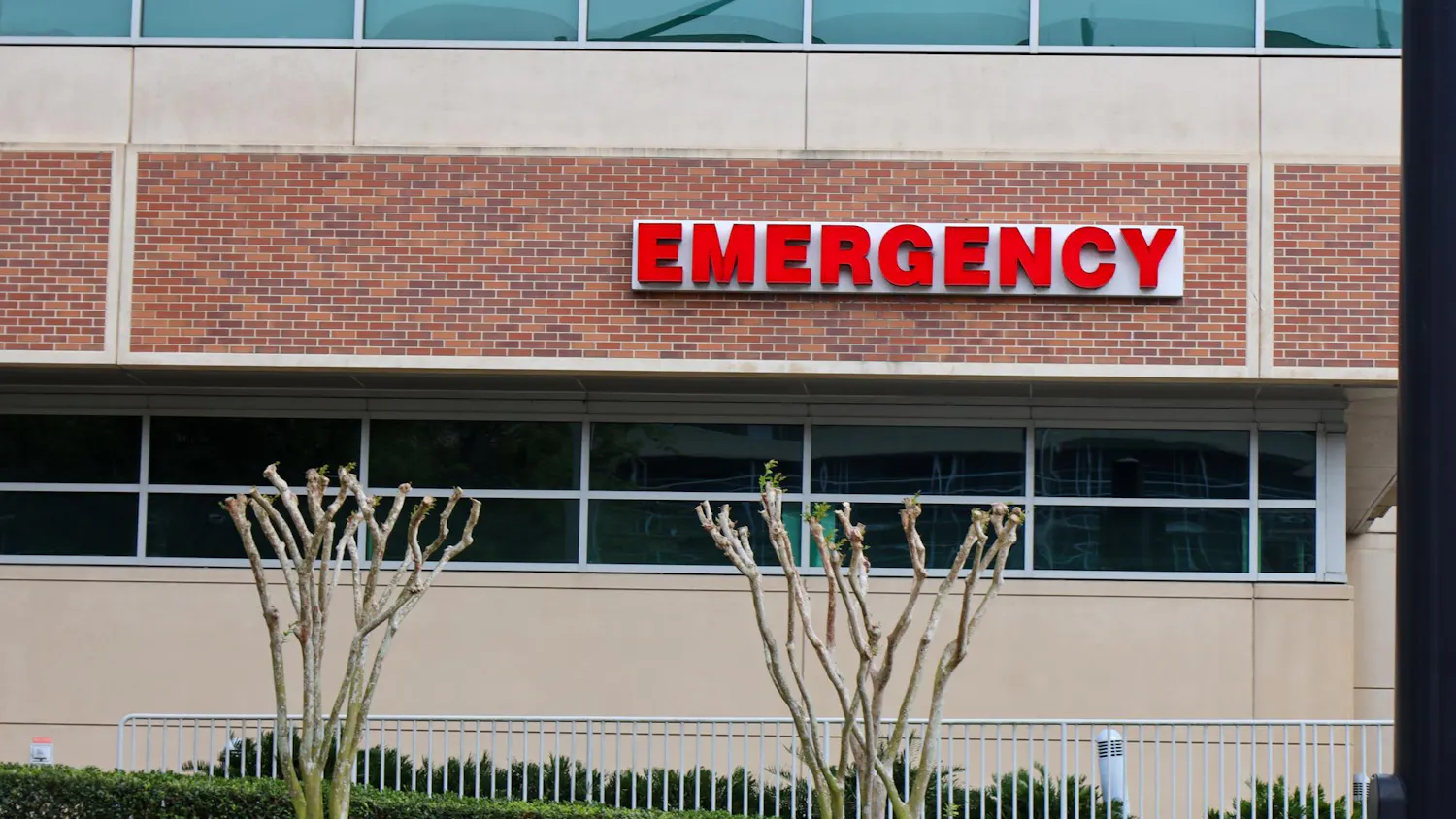 The UF Health Shands Emergency Room, Sunday, March 29, 2026, in Gainesville, Fla.