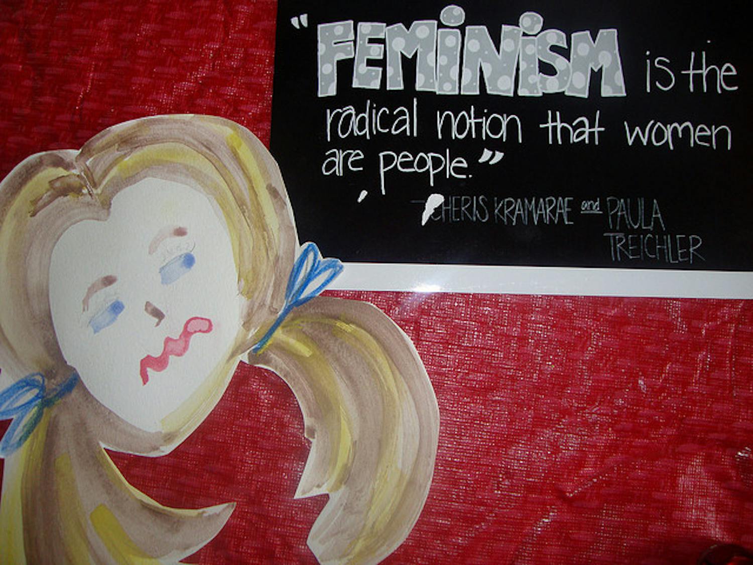 "Feminism, VDay 2007 and Me" by Julie Jordan Scott, used under CC BY 2.0