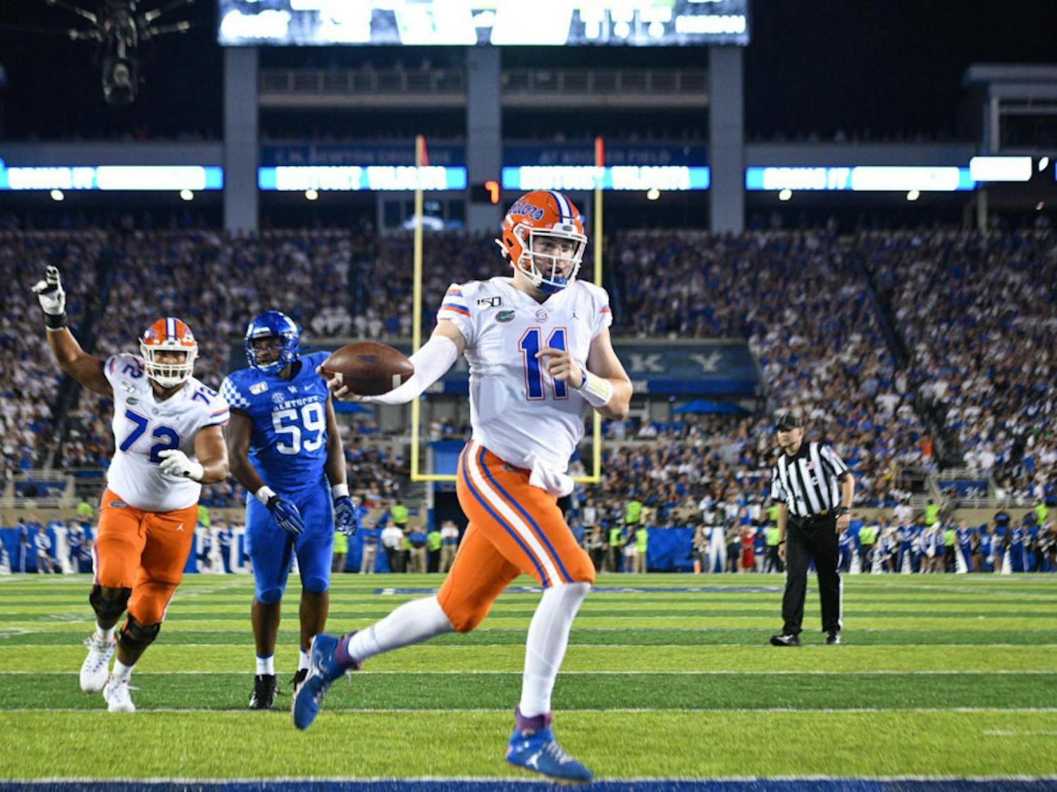 Florida quarterback Kyle Trask was a backup at Manvel High School for three years. He waited another four years to get his first start at Florida.