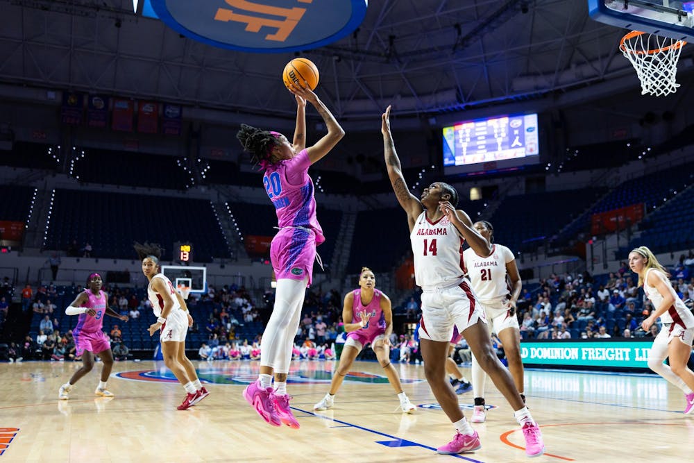 University of Florida Women’s Basketball team play against the University of Alabama on Thursday, February 6th, 2025.